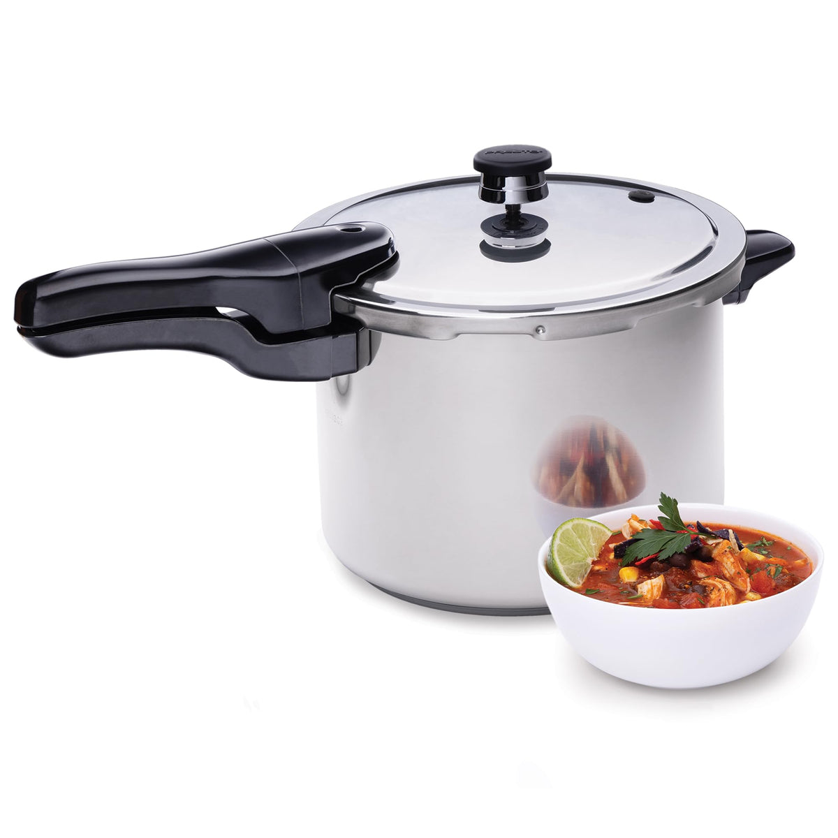 Presto 01341 4-Quart Stainless Steel Pressure Cooker