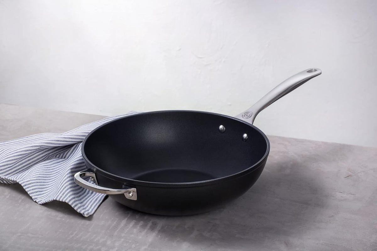 Le Creuset Toughened Non-Stick PRO Stir Fry Pan, 12"
