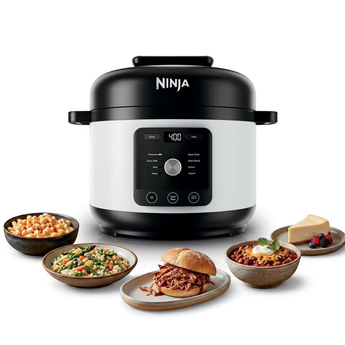 Ninja® HyperHeat™ 9-in-1 Pressure Cooker, 6.5-qt, Blue Macaron, PC201
