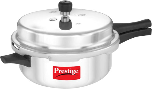 Prestige PRPDP Pressure Cooker, 6 Liters, Silver