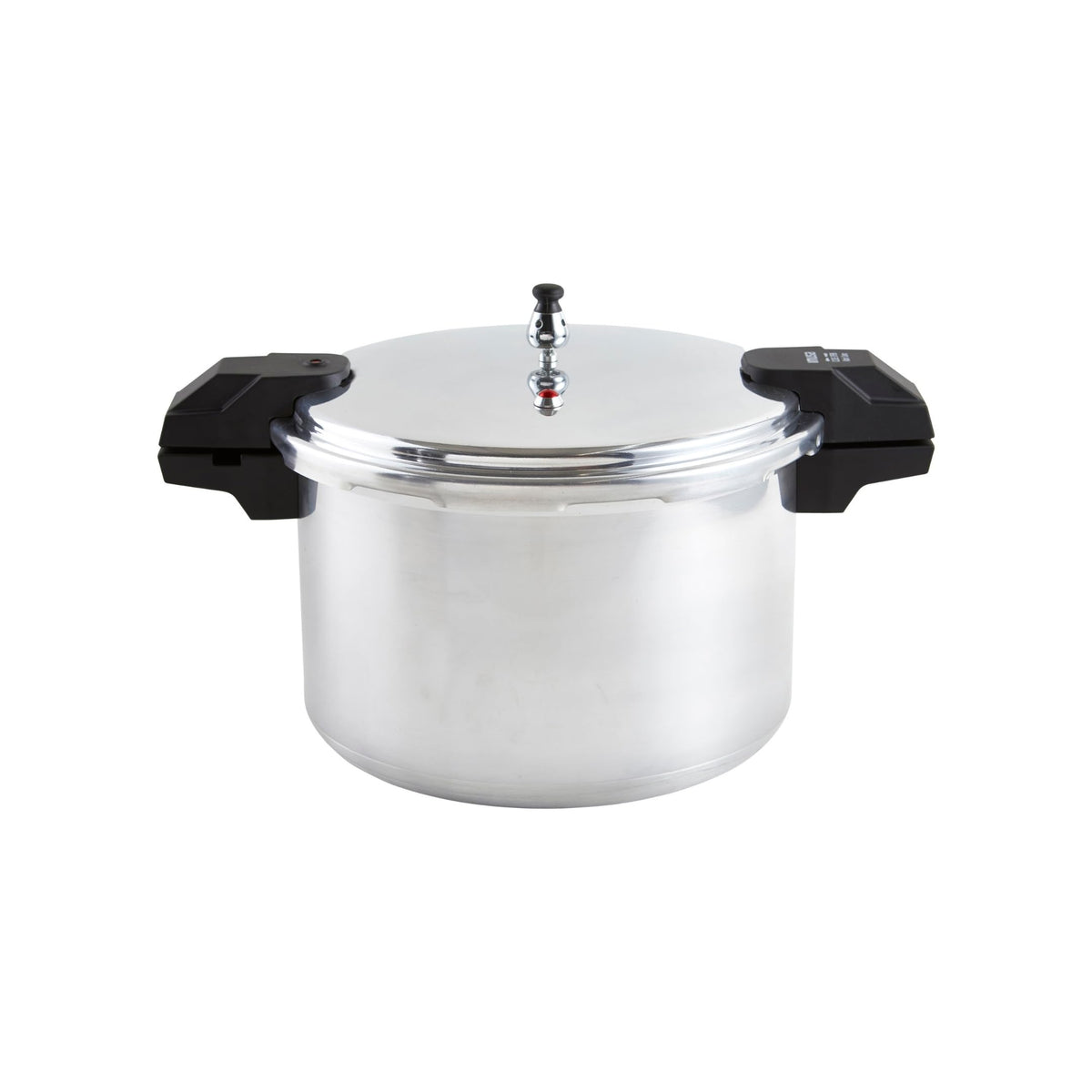 IMUSA 7 Quart Stovetop Aluminum Presure Cooker with safety valves for risk-free opening