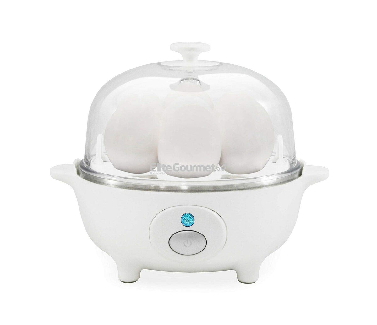 Elite Gourmet 7-Egg Rapid Egg Cooker, Poacher/Omelet Maker, Auto Shut-Off