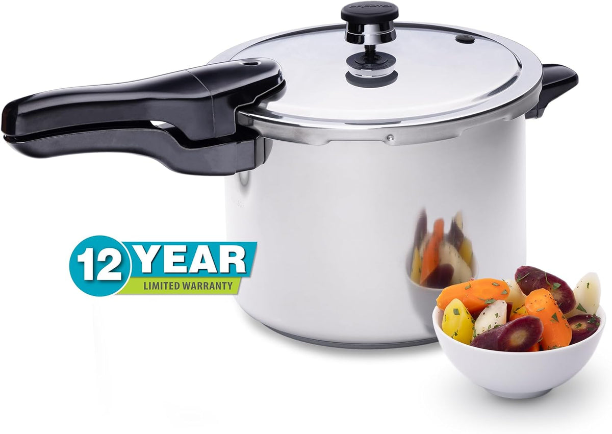 Presto 01362 6-Quart Stainless Steel Pressure Cooker