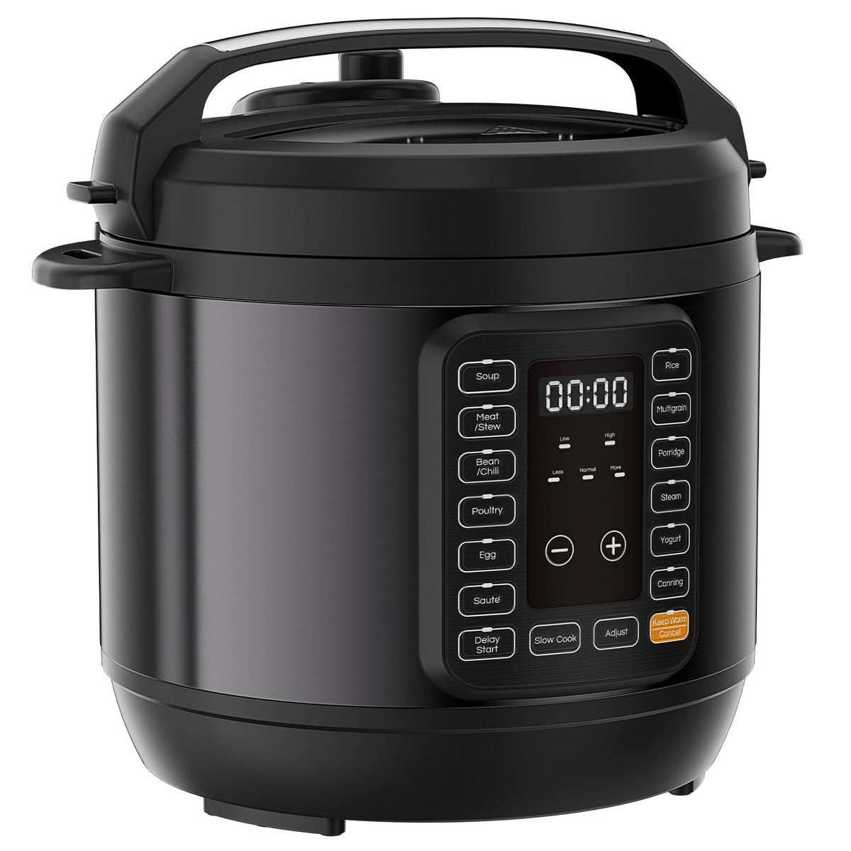 Sweetcrispy 16-in-1 Electric Pressure Cooker 6QT, 12-Preset Multi Cookers with Ceramic Pot, Slow Cook Rice Steamer Sauté Soup Yogurt Maker and More, Recipe Book