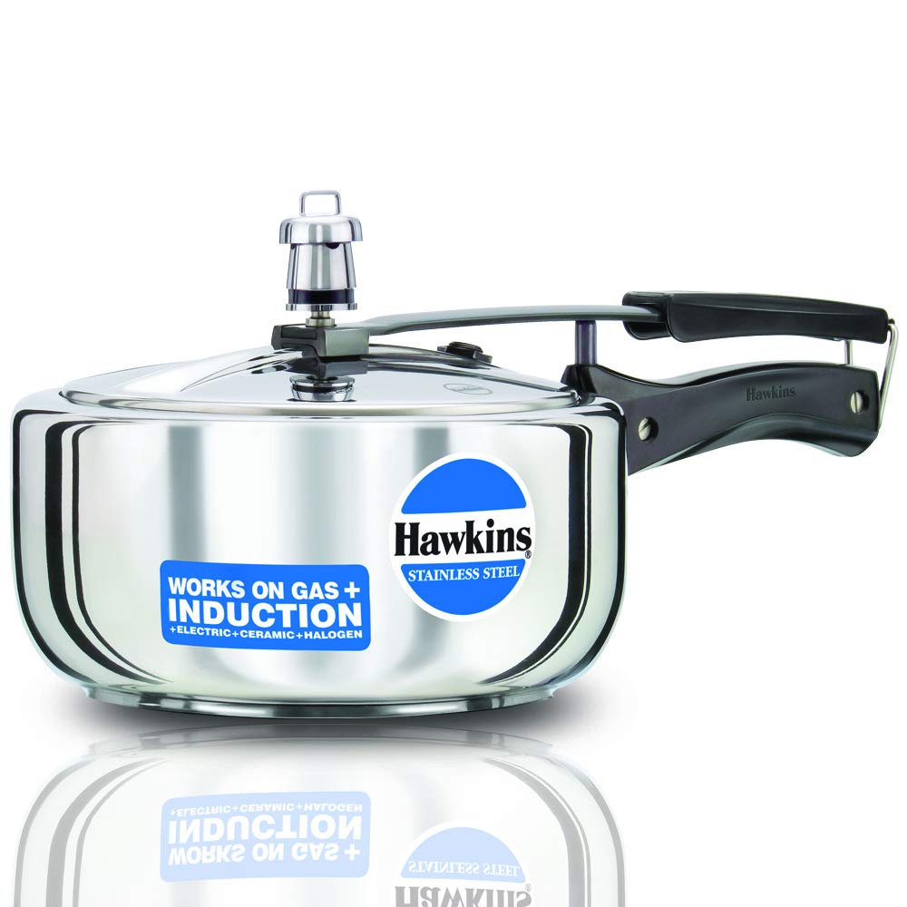 Hawkins B60 Pressure Cooker 3 L Silver
