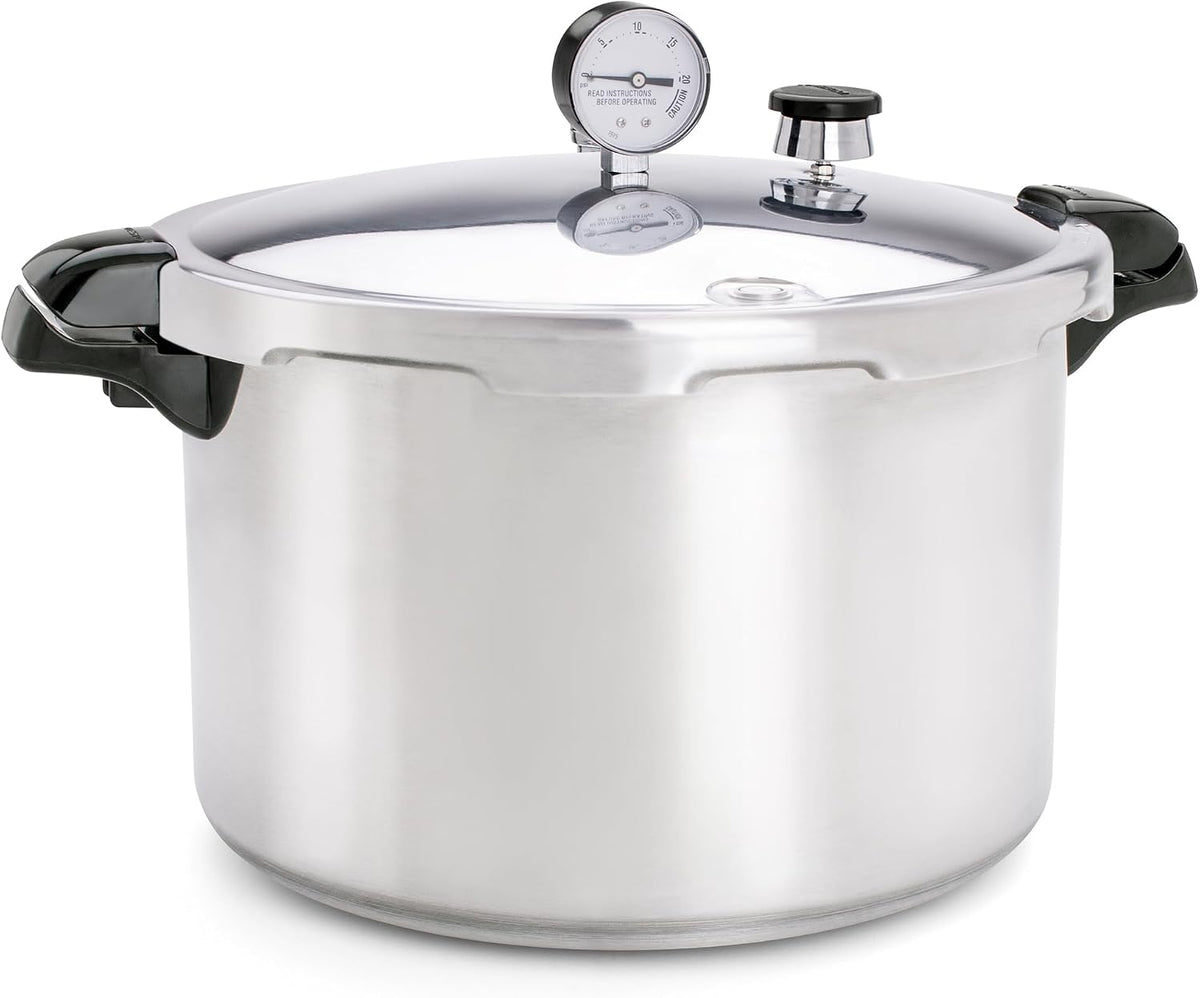 Presto 01755 16-Quart Aluminum Pressure Canner and Cooker