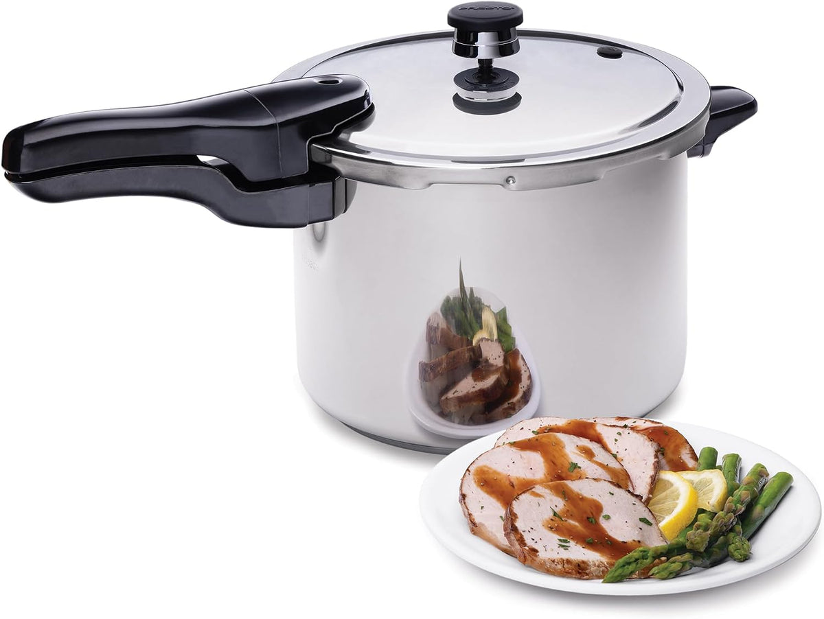 Presto 01362 6-Quart Stainless Steel Pressure Cooker