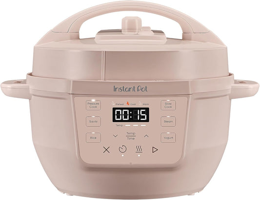 Instant Pot Rio Mini 4 Qt 7-in-1 Electric Pressure Cooker, Rosewater Pink