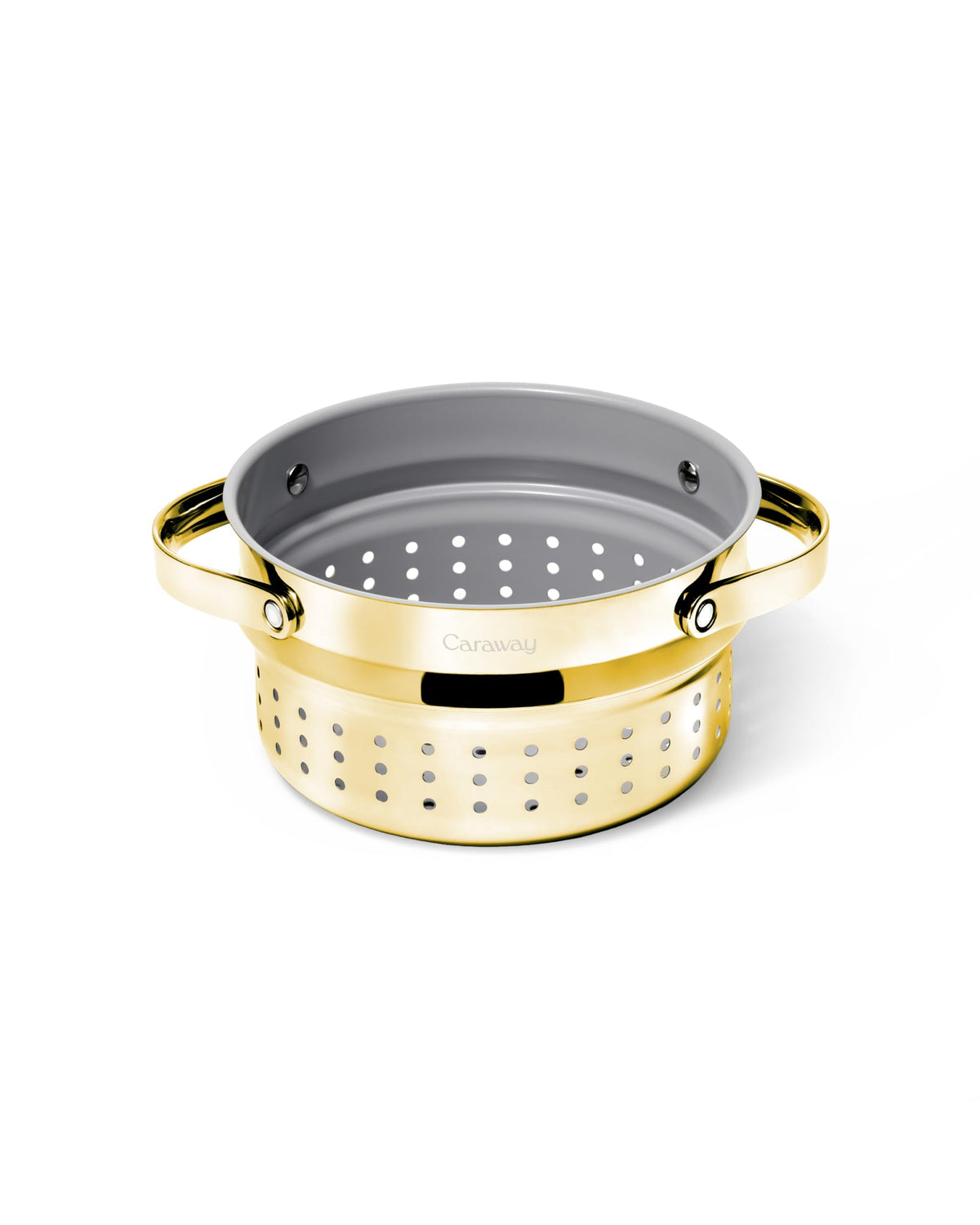 Caraway Steamer, Stainless Steel Steamer with Handles