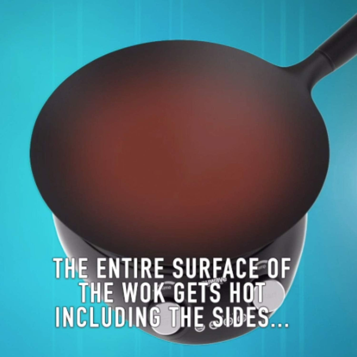 Nuwave Induction Wok, 3 Wattages 600, 900 & 1500, 100°F-575°F in 5°F
