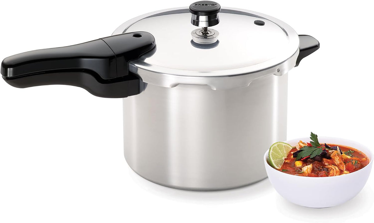 Presto 01264 6-Quart Aluminum Pressure Cooker