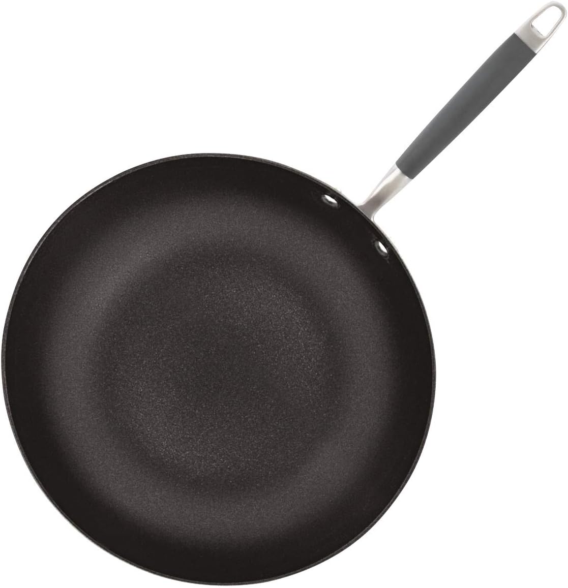 Anolon Advanced Hard-Anodized Nonstick Frying Pan with Lid, 12-Inch