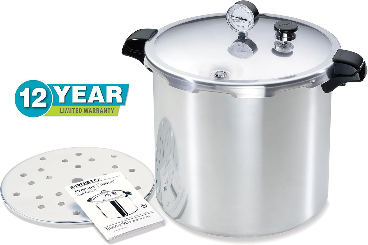 Presto 01784 23-Quart Induction Compatible Pressure Canner