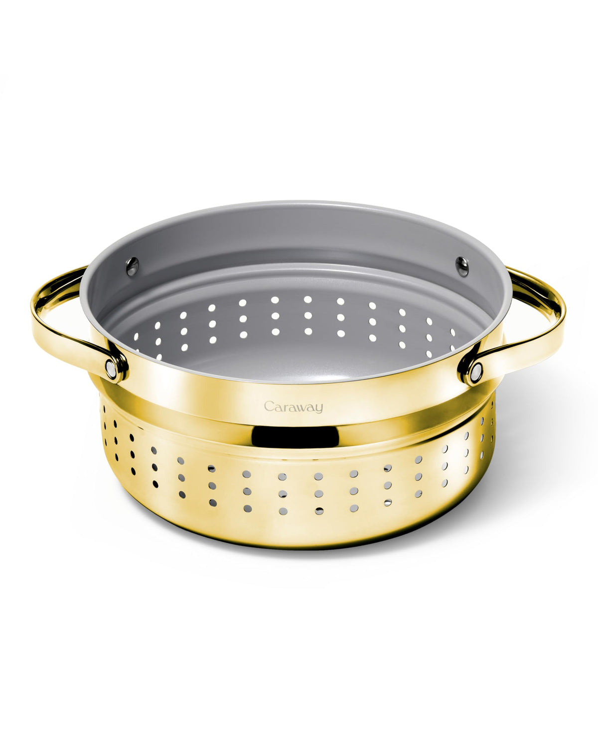 Caraway Steamer, Stainless Steel Steamer with Handles