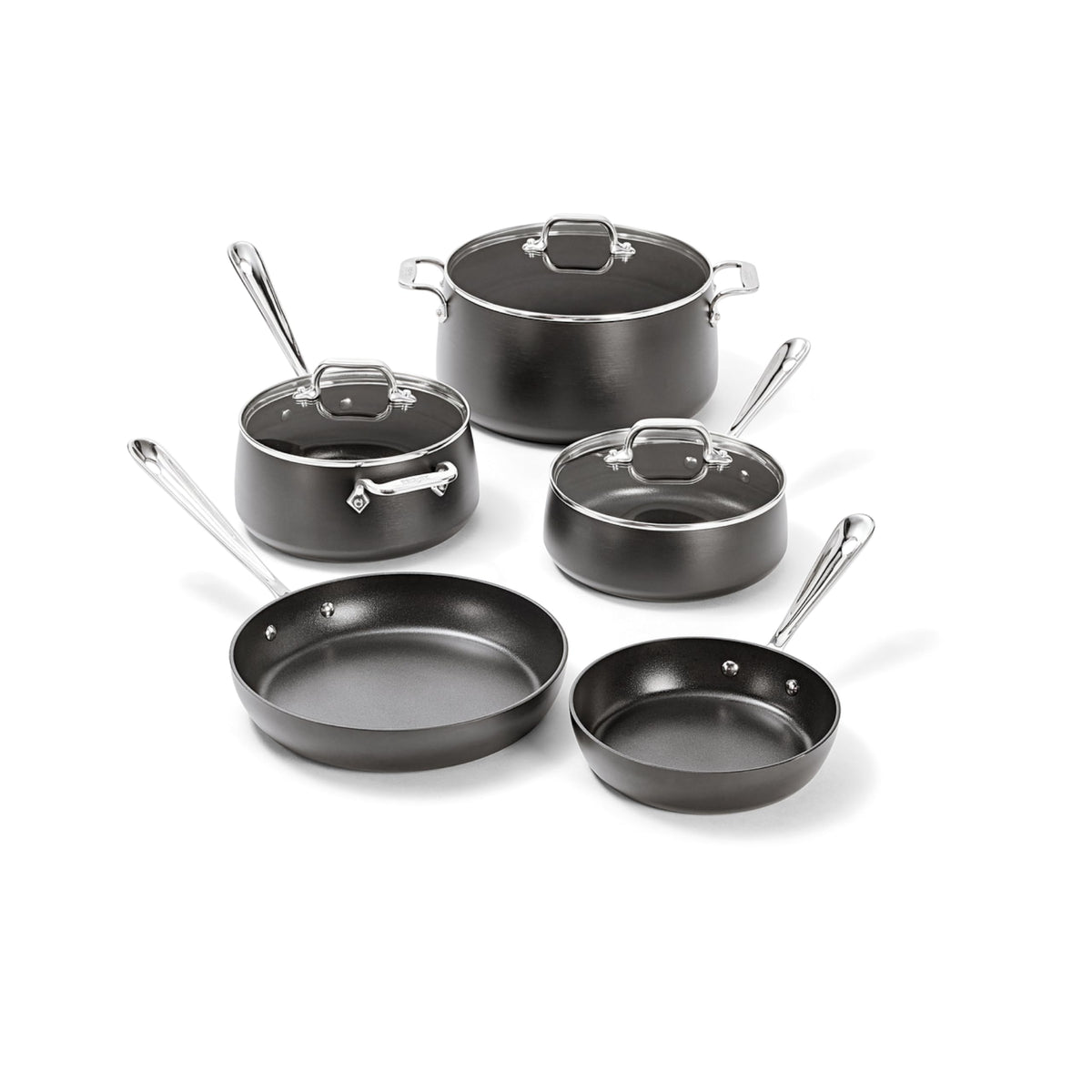 All-Clad HA1® Nonstick 12" Fry Pan with Lid, Induction Ready