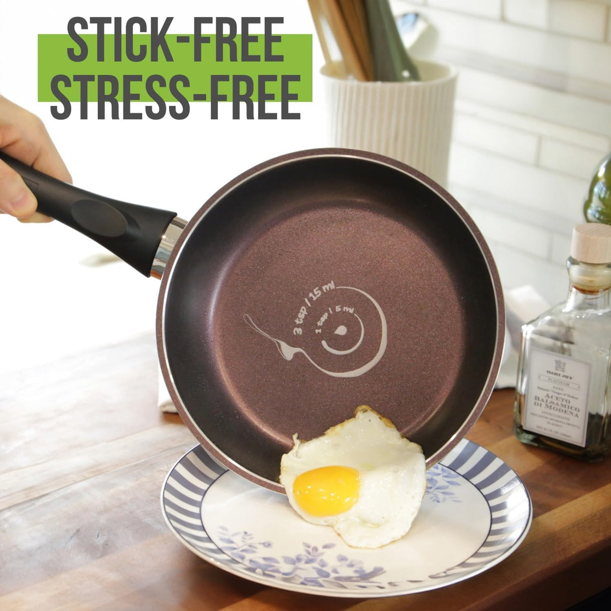 TECHEF - Art Pan Collection, 8-in Nonstick Frying Pan, Made in Korea (Frying Pan 8-in)
