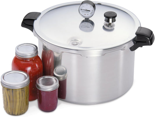 Presto 01755 16-Quart Aluminum Pressure Canner and Cooker