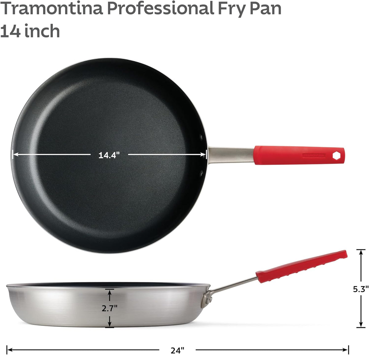 Tramontina Professional 14-Inch Non Stick Extra Large Frying Pan