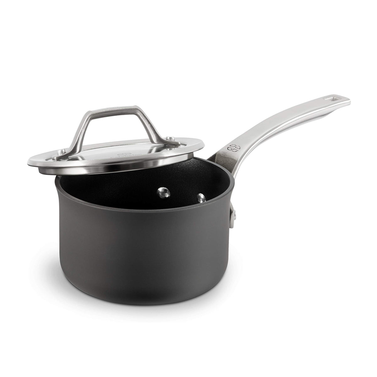 Calphalon Signature Hard-Anodized Nonstick Wok, 12", Flat-Bottom, Oven-Safe, PFOA-Free, Black