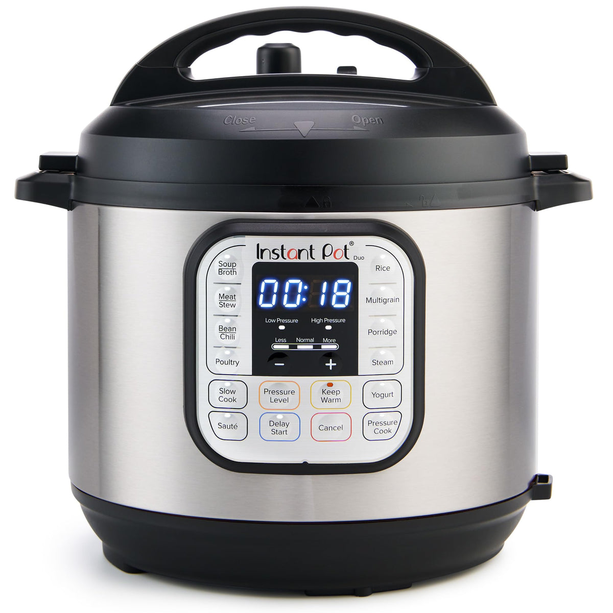 Instant Pot Duo 7-in-1 Mini Electric Pressure Cooker, Slow Rice Cooker, Steamer, Sauté, Yogurt Maker, Warmer & Sterilizer, Includes Free App with over 1900 Recipes, Stainless Steel, 3 Quart