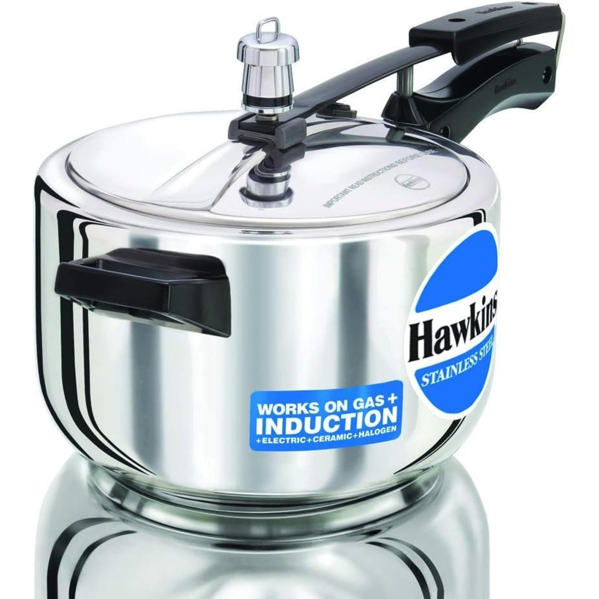 Hawkins B60 Pressure Cooker 3 L Silver