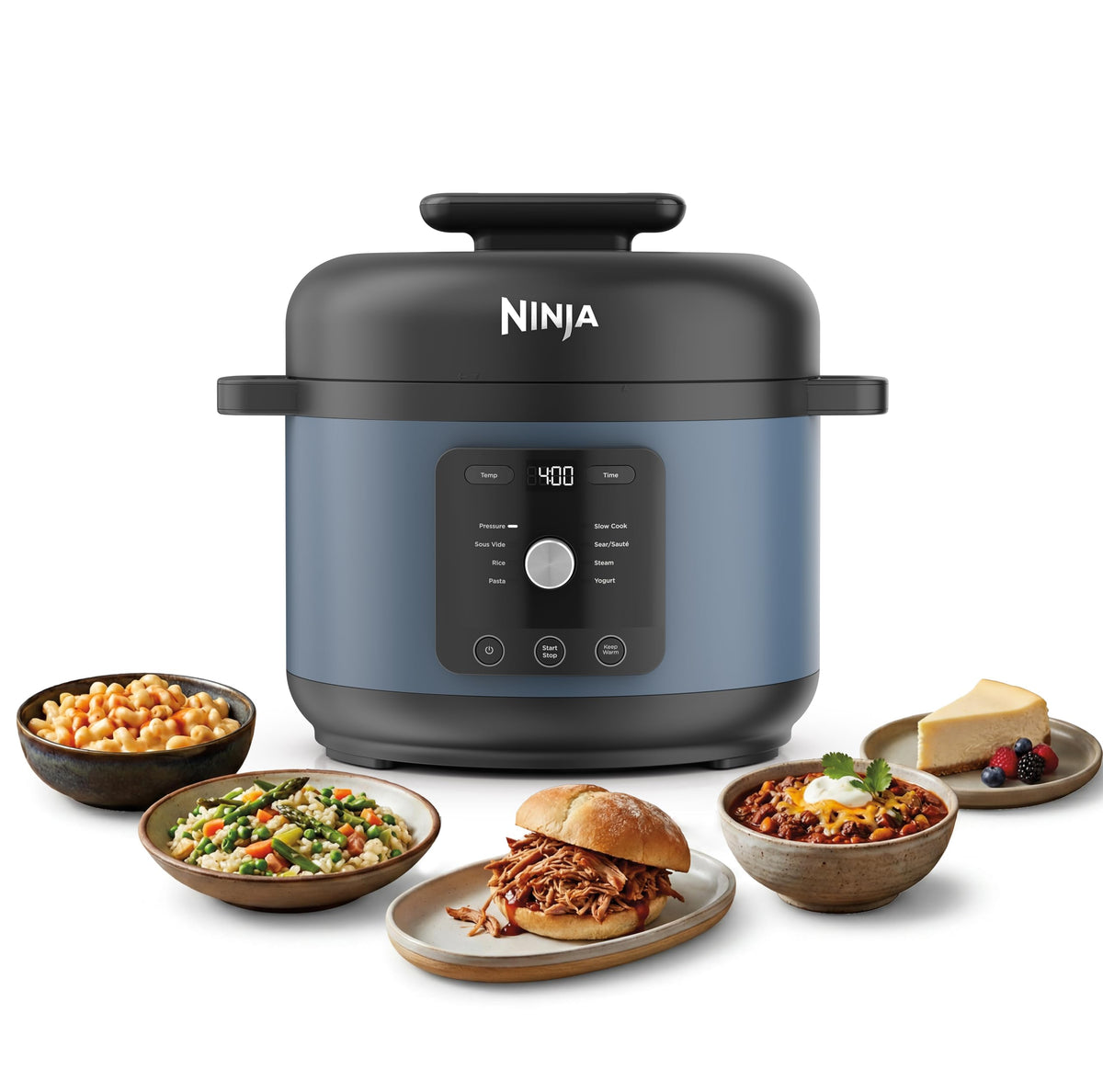 Ninja® HyperHeat™ 9-in-1 Pressure Cooker, 6.5-qt, Stone Purple, PC201SP