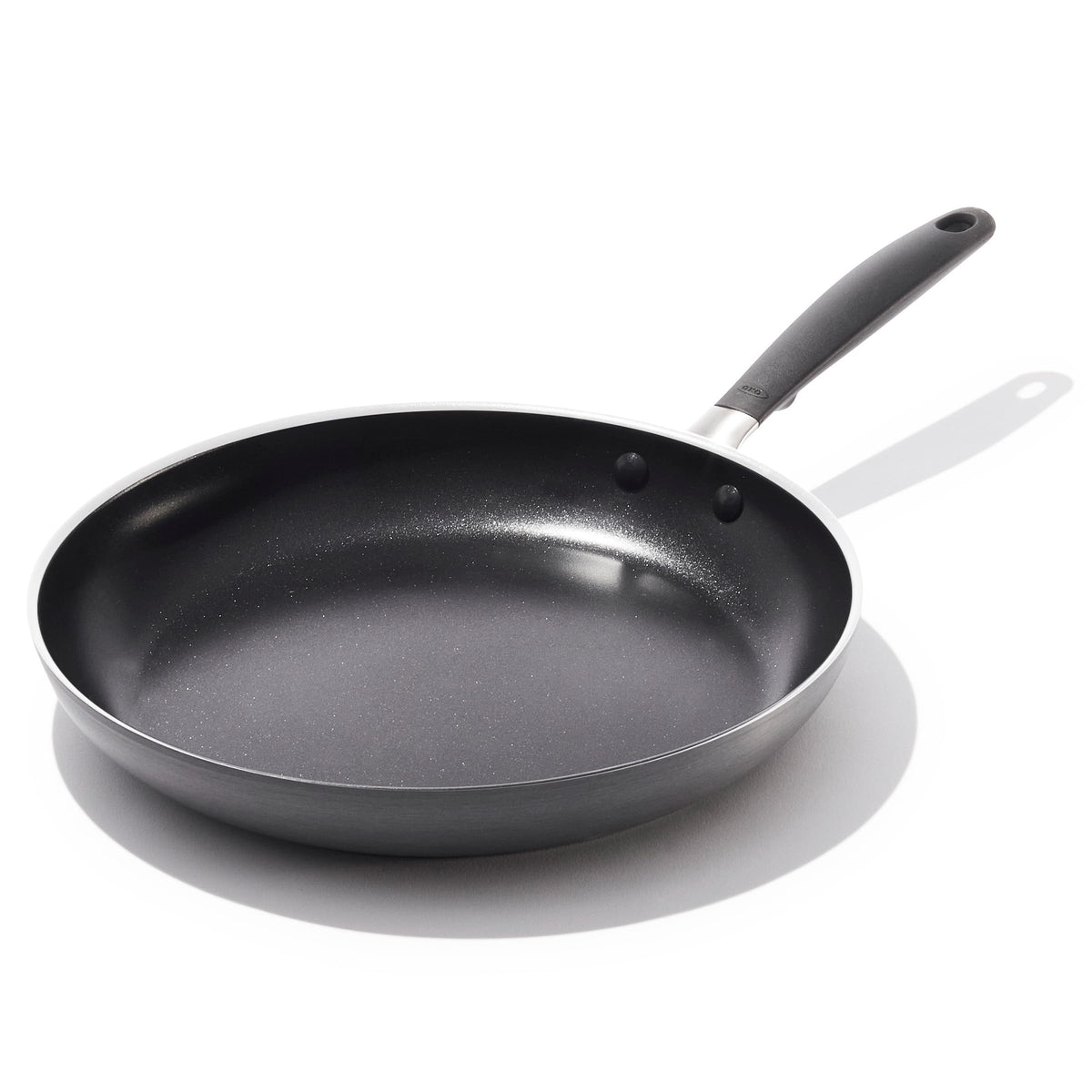 OXO 14” Non-Stick Every Day Wok Pan, BPA-Free Silicone Handle, Stir-Fry Skillet, Dishwasher & Oven Safe, Black