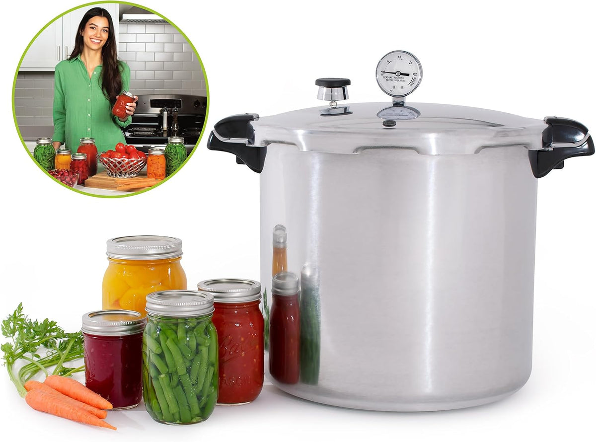 Presto 01784 23-Quart Induction Compatible Pressure Canner