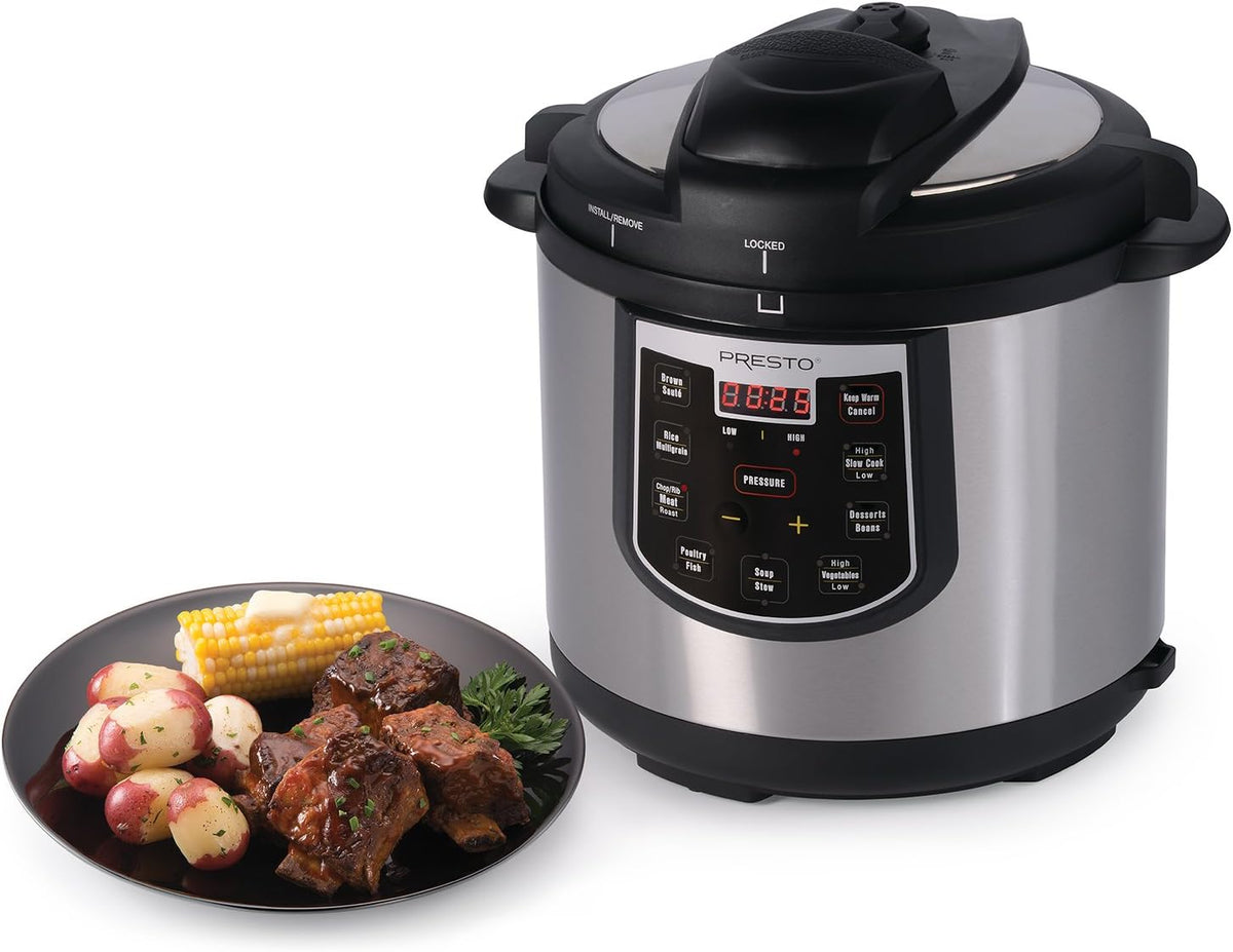 Presto 02141 6-Quart Electric Pressure Cooker