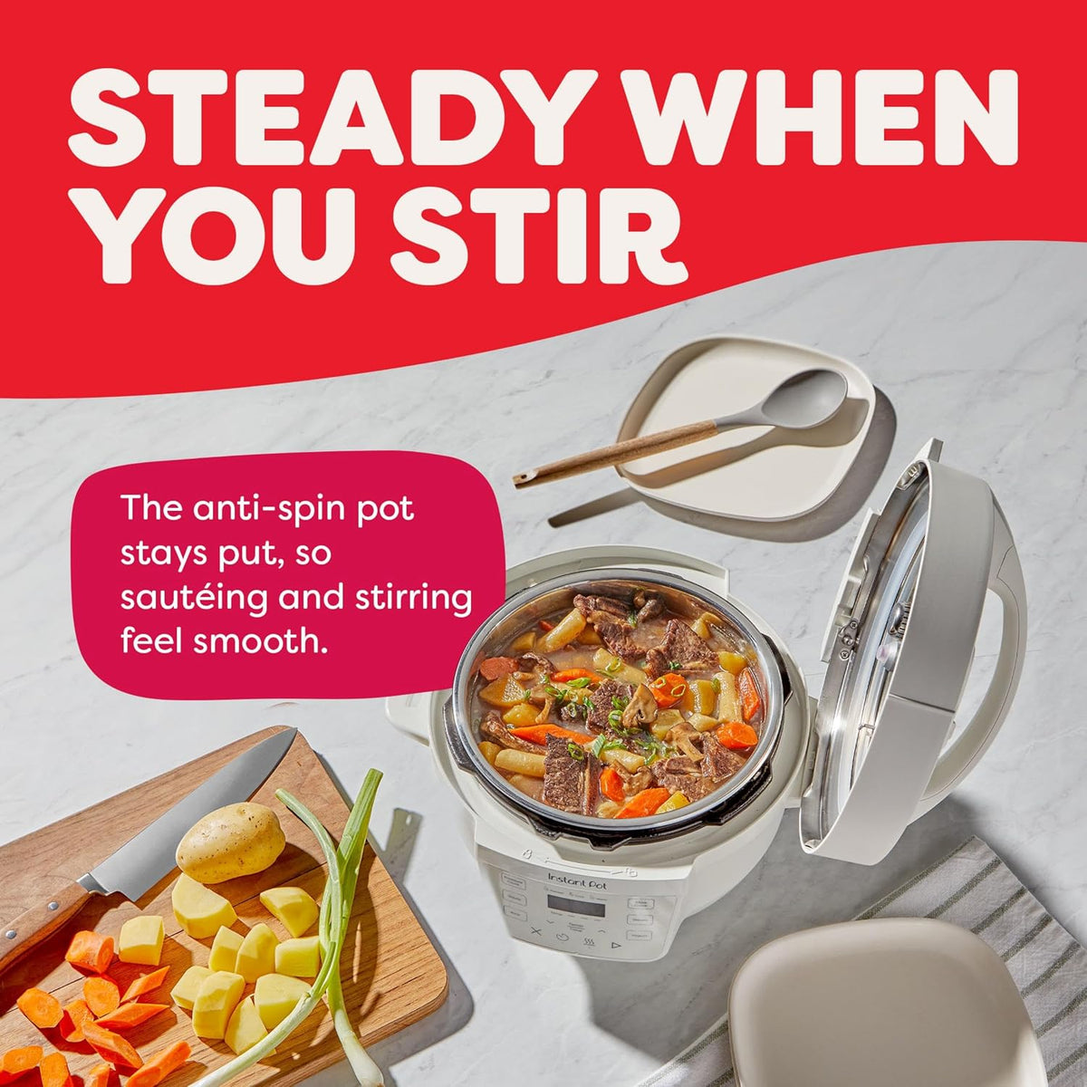 Instant Pot Rio Mini 4 Qt 7-in-1 Electric Pressure Cooker, Sea Salt
