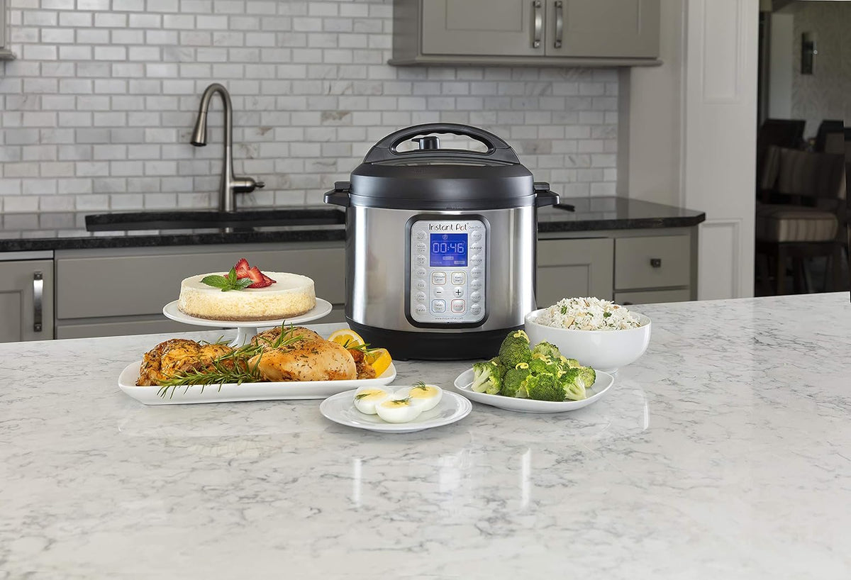 Instant Pot Duo Plus 6 Qt 9-in-1 Electric Pressure Cooker, Stainless Steel